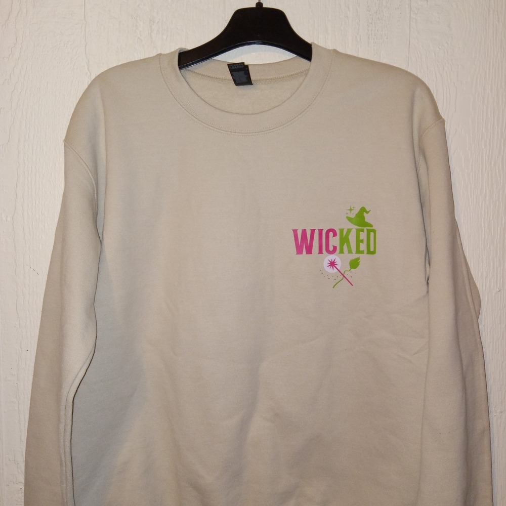 Gildan Wicked Musical Sweatshirt Women Small Sand Changed For Good Graphic
